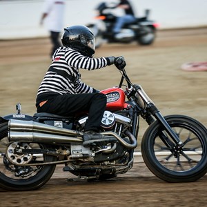 Tracker Sportster on track
